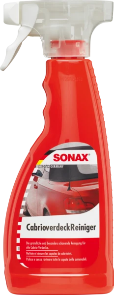 Sonax Soft Top Cleaner, Cabriolet Katon Puhdistusaine 500ml