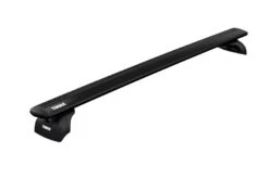 Thule 753 Evo WingBar Black, Kit 4000 Sarja Integroidut Kattokaiteet