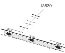 Thule Lukituskisko 1720mm
