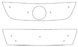 Tammer-Suoja Volkswagen Touran Vm. 2003-2006 3 Tammer-Suoja Volkswagen Touran Vm. 2003-2006